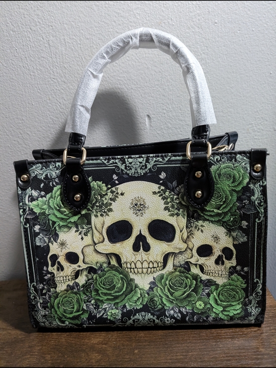 Handbags - ​BLOODROSE - Poison Ivy Skullette Exclusive Bag + Wallet Bundle